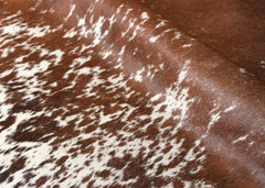 Salt Pepper Tri-Color Cowhide Rug (Size: 230 x 190 CM)