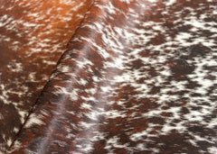 Salt Pepper Tri-Color Cowhide Rug (Size: 250 x 200 CM)