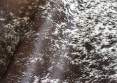 Salt Pepper Tri-Color Cowhide Rug (Size: 250 x 210 CM)
