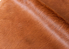 Hereford Brown And White Cowhide Rug (Size: 250 x 230 CM)