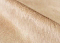 Champagne Cowhide Rug (Size: 240 X 200 CM)