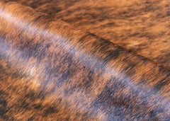 Dark Brindle Cowhide Rug (Size: 250 X 210 CM)