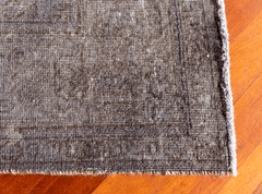 Vintage Tabriz Hand-Knotted Wool Persian Rug