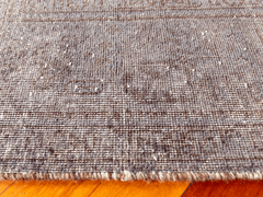 Vintage Tabriz Hand-Knotted Wool Persian Rug