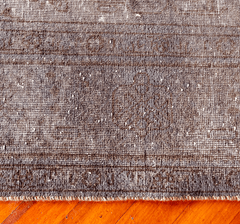 Vintage Tabriz Hand-Knotted Wool Persian Rug