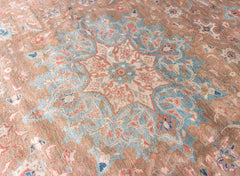 Vintage Mahal Hand-Knotted Wool Persian Rug