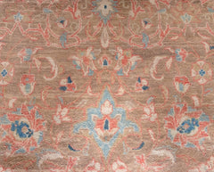 Vintage Mahal Hand-Knotted Wool Persian Rug