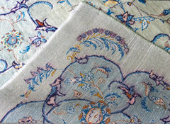 Vintage Kerman Hand-Knotted Wool Persian Rug