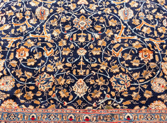 Vintage Kashmar Hand-Knotted Persian Wool Rug