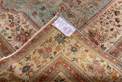 Vintage Tabriz Hand-Knotted Wool Persian Rug