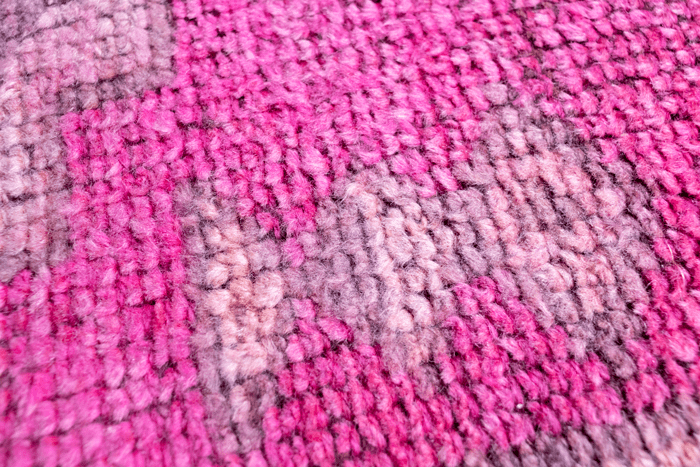 Vintage Turkish Hand- Knotted Wool Runner Rug