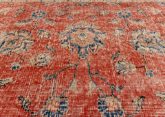 Vintage Hand-Knotted Turkish Rug
