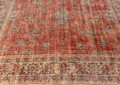 Vintage Hand-Knotted Turkish Rug