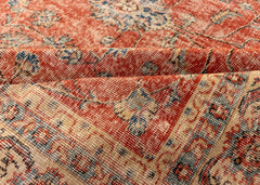 Vintage Hand-Knotted Turkish Rug