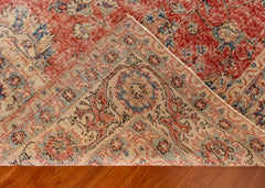 Vintage Hand-Knotted Turkish Rug