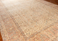 Vintage Hand-Knotted Turkish Rug