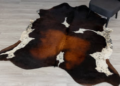 Reddish Cowhide Rug (Size: 230 x 190 CM)