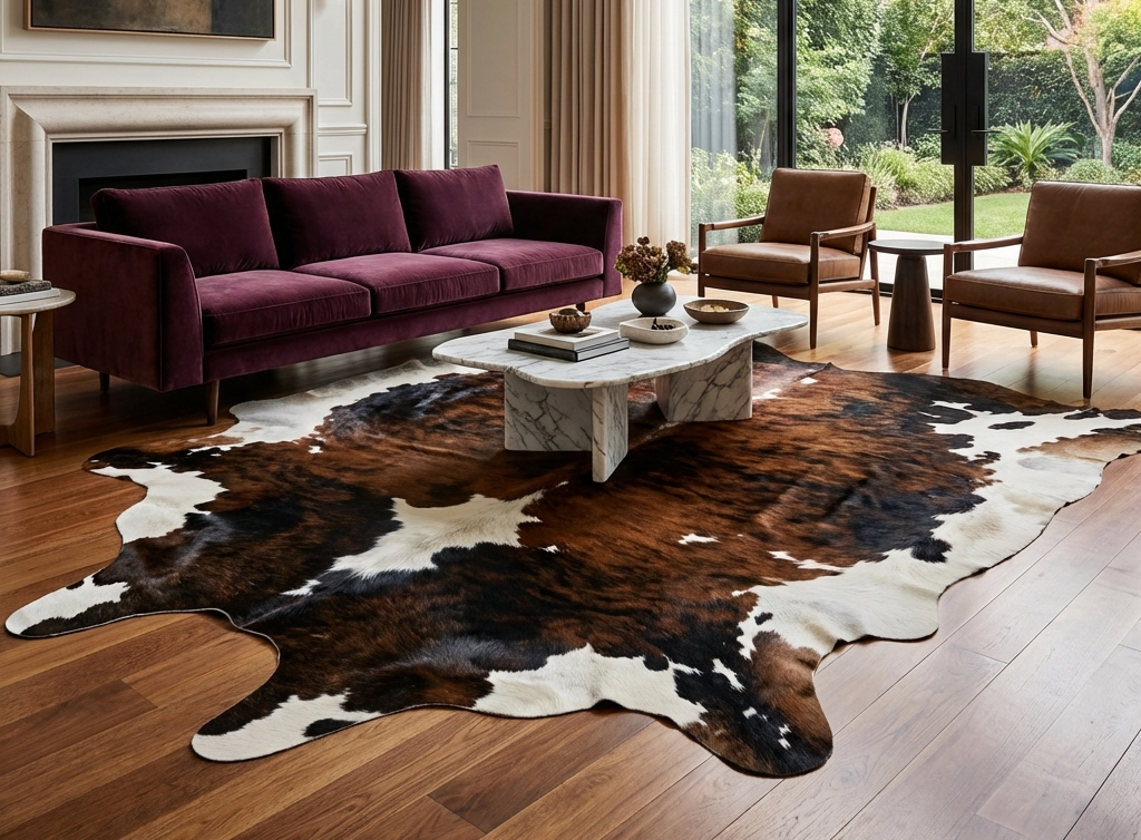 Cowhide Rug Size Guide: How to Choose the Perfect Fit for Your Space