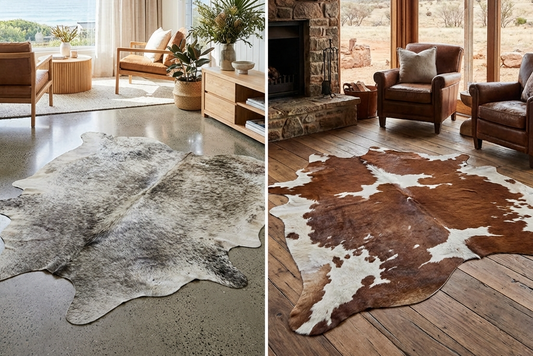 Cowhide Rug Styling Ideas for Australian Interiors