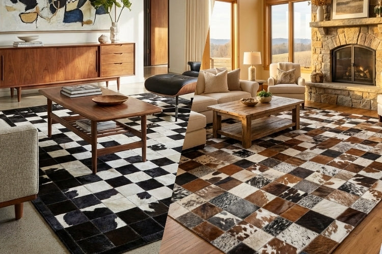 Cowhide Patchwork Rugs