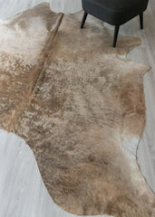 (Rare) Gris Tan Cowhide Rug (Size: 250 x 230 CM) CHR2400