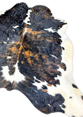 Exotic Tricolor Cowhide Rug (Size: 240 X 200 CM) CHR1943