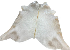(Rare) Cream Off White Cowhide Rug (Size: 240 X 210 CM) CHR1915