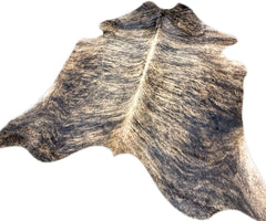Dark Brindle Cowhide Rug (Size: 250 X 220 CM) CHR1938