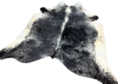 Salt Pepper Black & White Cowhide Rug (Size: 250 X 210 CM) CHR1920