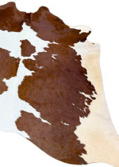 Brown And White Cowhide Rug (Size: 270 X 230 CM) CHR1933