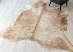 (Rare) Palomino Cowhide Rug (Size: 240 X 190 CM) CHR2383