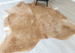 (Rare) Palomino Cowhide Rug (Size: 250 X 240 CM) CHR2387