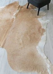 (Rare) Palomino Cowhide Rug (Size: 240 X 220 CM) CHR2377