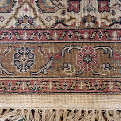 Oriental Agra Hand-Knotted Wool Hallway Runner Rug