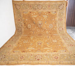 Oriental Heritage Sumac Agra Hand-Knotted Wool Rug