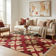 Modern kilim Flatweave Wool Rug