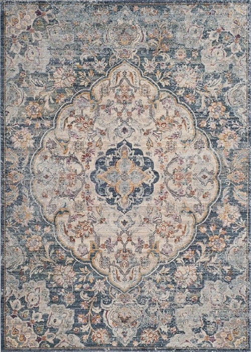 Multi-Colour Vintage Area Rug