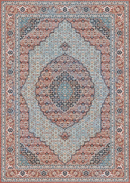 Multi-Colour Vintage Area Rug