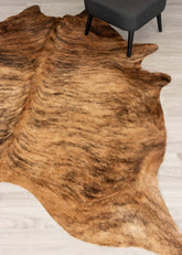 Medium Brindle Cowhide Rug (Size: 220 X 210 CM)