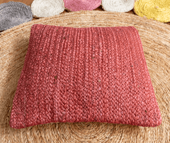 Red Jute Cushion