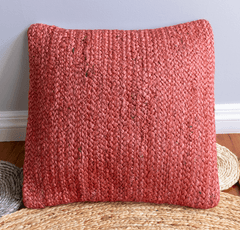 Red Jute Cushion