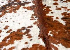 Brindle Tricolor Cowhide Rug (Size: 230 X 210 CM)