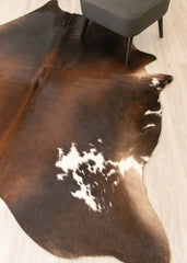 Reddish Cowhide Rug (Size: 230 X 200 CM) CHR2195