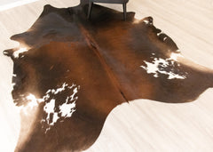Reddish Cowhide Rug (Size: 230 X 200 CM) CHR2195