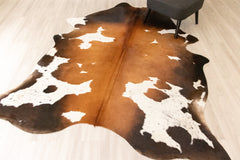 Reddish Cowhide Rug (Size: 240 X 200 CM) CHR2199