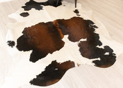 Reddish Cowhide Rug (Size: 260 X 200 CM) CHR2200