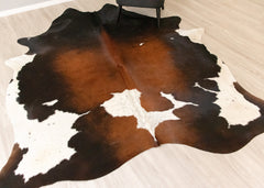 Reddish Cowhide Rug (Size: 250 X 210 CM) CHR2203