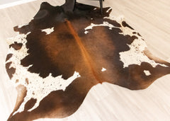 Reddish Cowhide Rug (Size: 240 X 180 CM) CHR2206