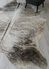 (Rare) Grey Brindle Cowhide Rug (Size: 270 X 210 CM) CHR2543