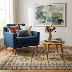 Nomad Grid Kilim Rug